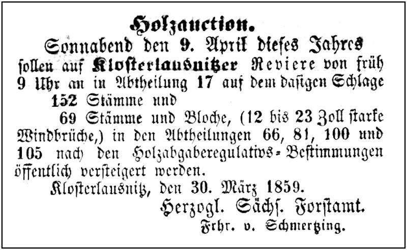 1859-03-30 Kl Holzauktion